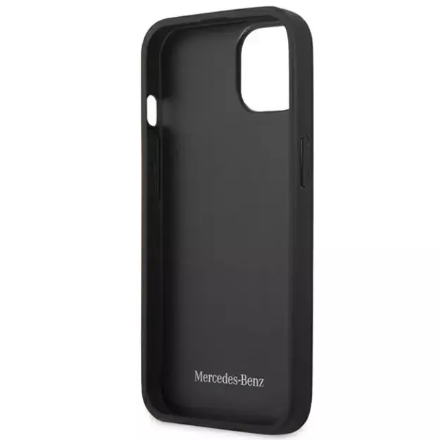 Mercedes MEHCP14MARMBK iPhone 14 Plus 6.7 &quot black / black hardcase Leather Urban 6