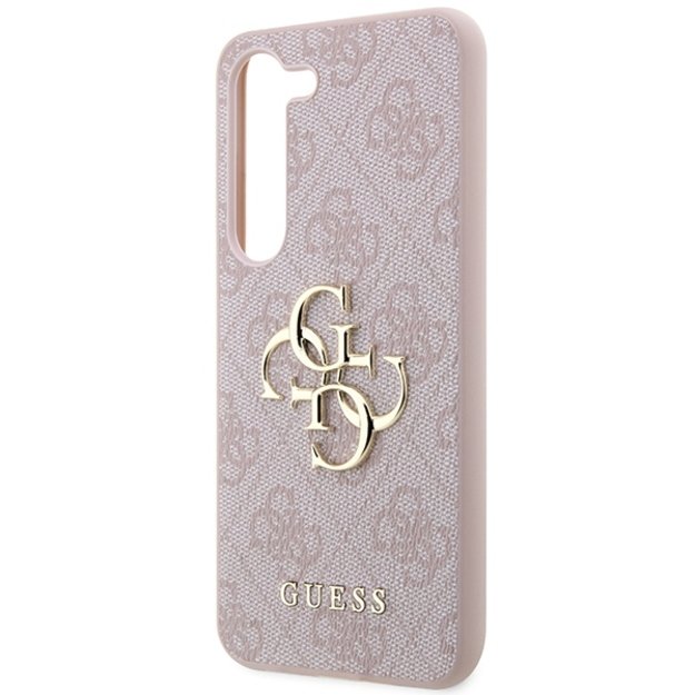 Guess 4G Big Metal Logo case for Samsung Galaxy A55 - pink 5