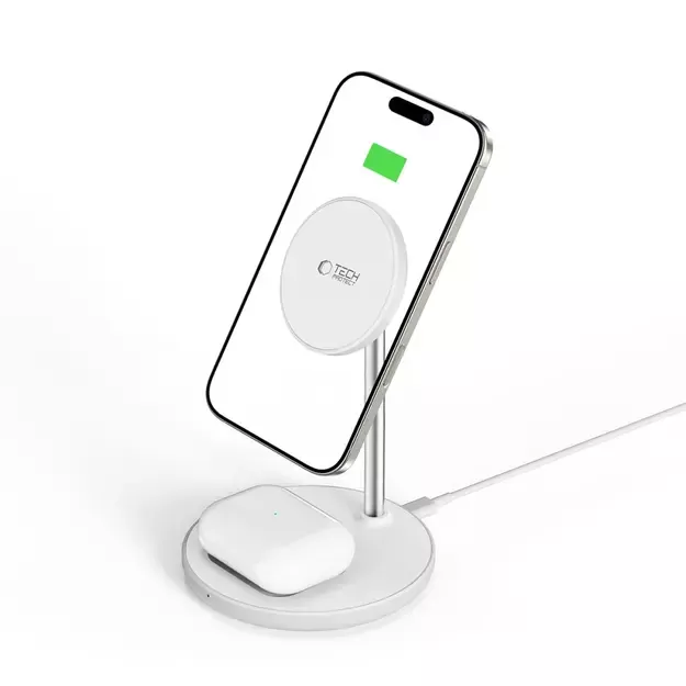 Tech-Protect QI15W-A39 2in1 MagSafe Charging Station - Black 7