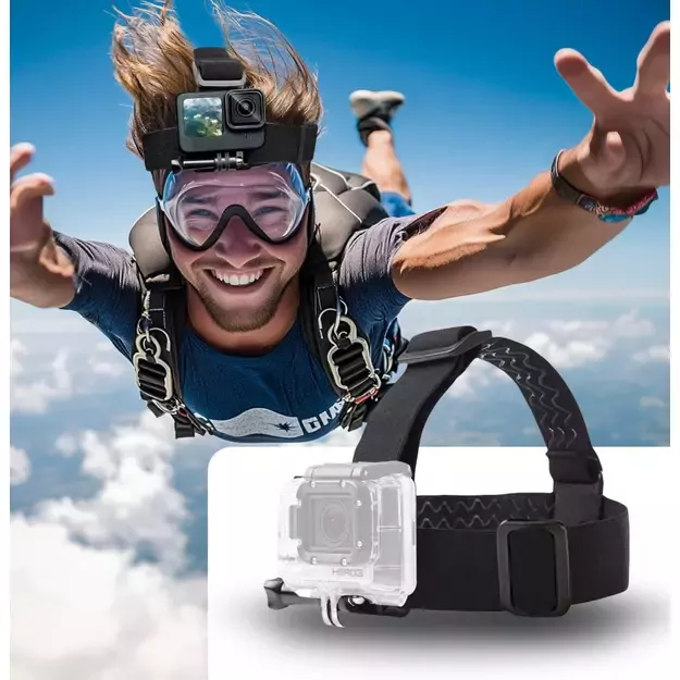 Tech-Protect GA100 Head Mount for GoPro / DJI - Black 10