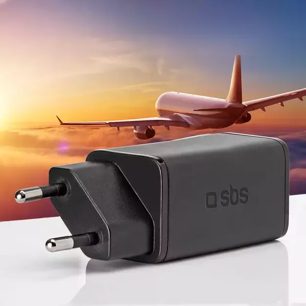 SBS TETRGAN1C65W 65W GaN Power Delivery Charger - Black 10