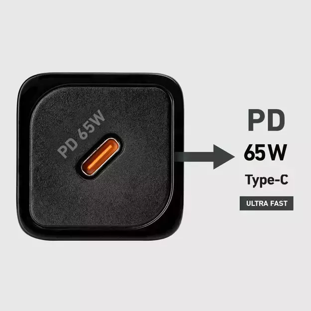 SBS TETRGAN1C65W 65W GaN Power Delivery Charger - Black 15