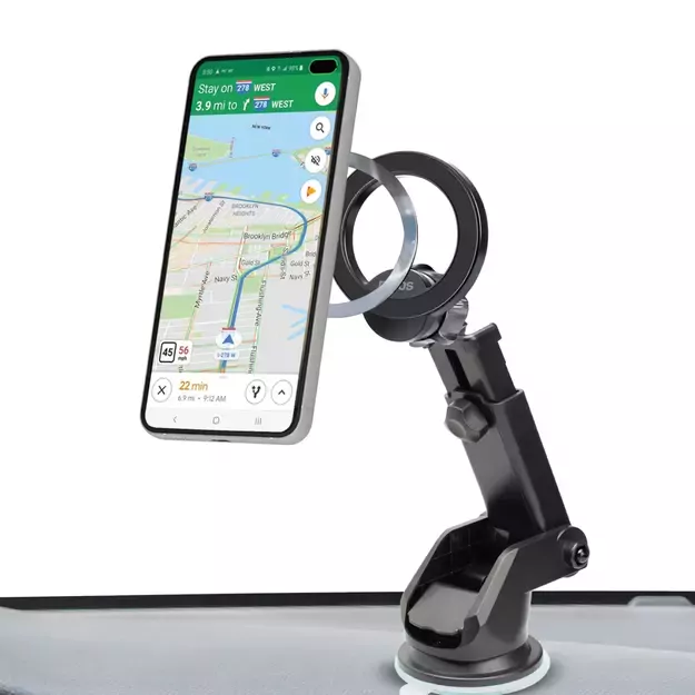 SBS TESUPMAGRINGEXT Smartphone Holder for Dashboard and Windshield, MagSafe Compatible - Black 6