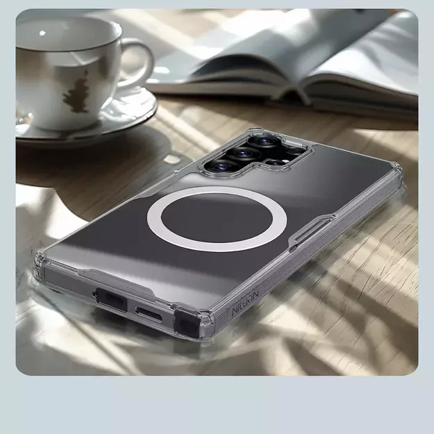 Nillkin Nature TPU Pro Magnetic Case with MagSafe for Samsung Galaxy S25 Ultra - White 17