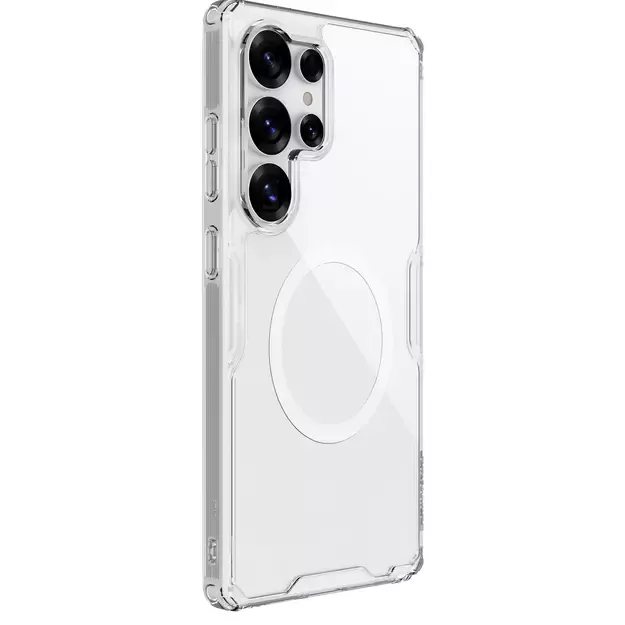 Nillkin Nature TPU Pro Magnetic Case with MagSafe for Samsung Galaxy S25 Ultra - White 12