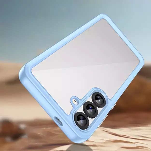 Outer Space Case for Samsung Galaxy A36 Cover with Flexible Frame - Blue 1