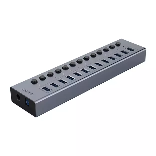 Orico BT2U3-13AB Hub 13x USB-A 3.0 with switches - gray 1
