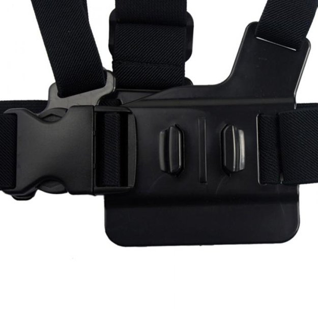 Chest Mount - Chest Harness for GoPro SJCAM Sports Cameras - Black 3