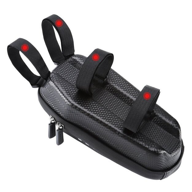 Wozinsky waterproof scooter handlebar bag 2l handlebar bag black (WSB3BK) 18