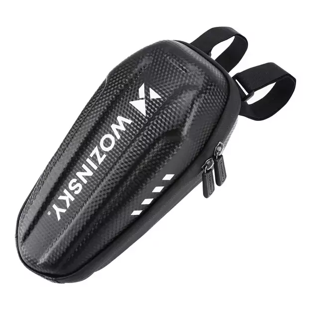 Wozinsky waterproof scooter handlebar bag 2l handlebar bag black (WSB3BK) 1