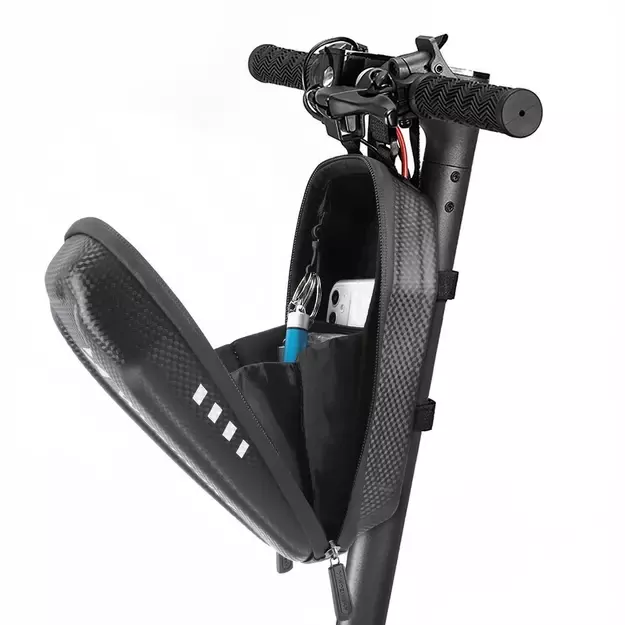 Wozinsky waterproof scooter handlebar bag 2l handlebar bag black (WSB3BK) 15