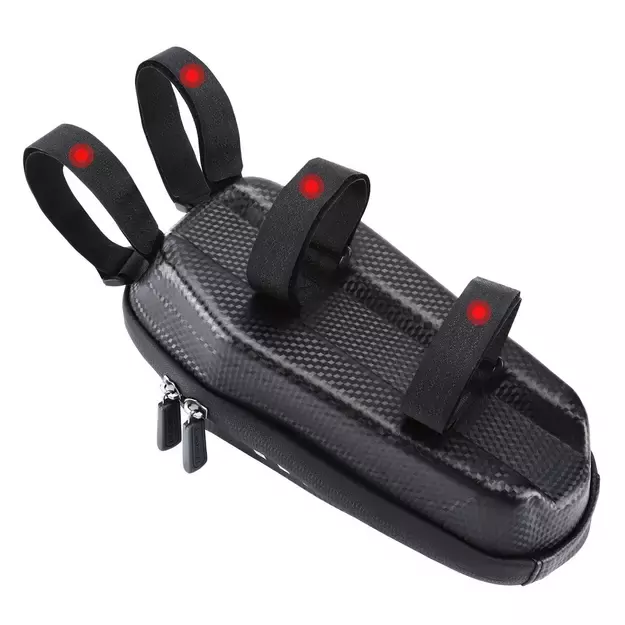 Wozinsky waterproof scooter handlebar bag 2l handlebar bag black (WSB3BK) 2