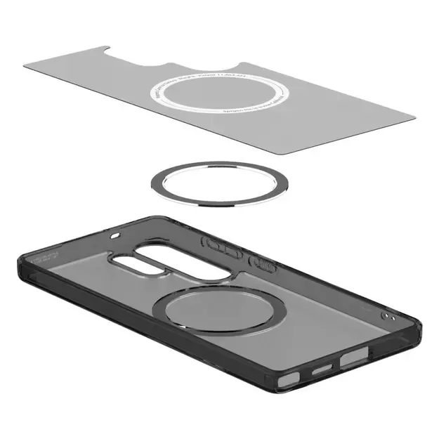 Spigen Ultra Hybrid Mag Case for Samsung Galaxy S25 Ultra - Black 19