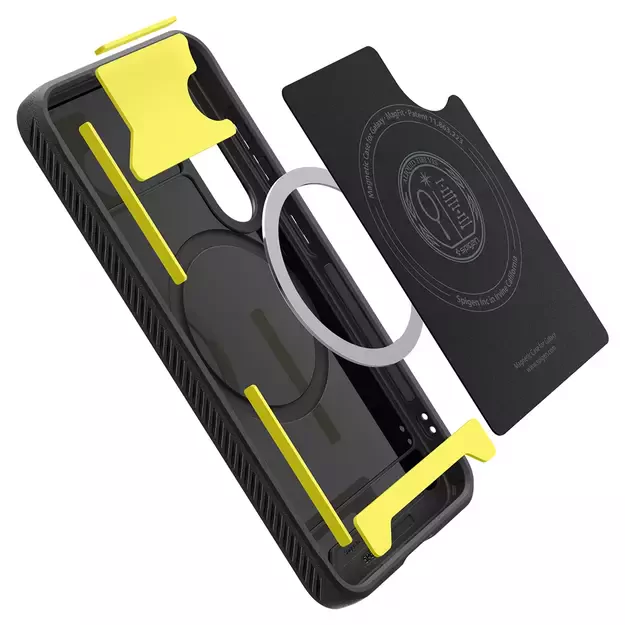 Spigen Rugged Armor Mag MagSafe Case for Samsung Galaxy S25 - Matte Black 2