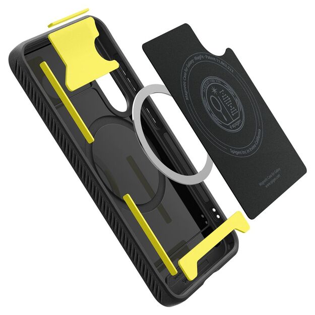 Spigen Rugged Armor Mag MagSafe Case for Samsung Galaxy S25 - Matte Black 20