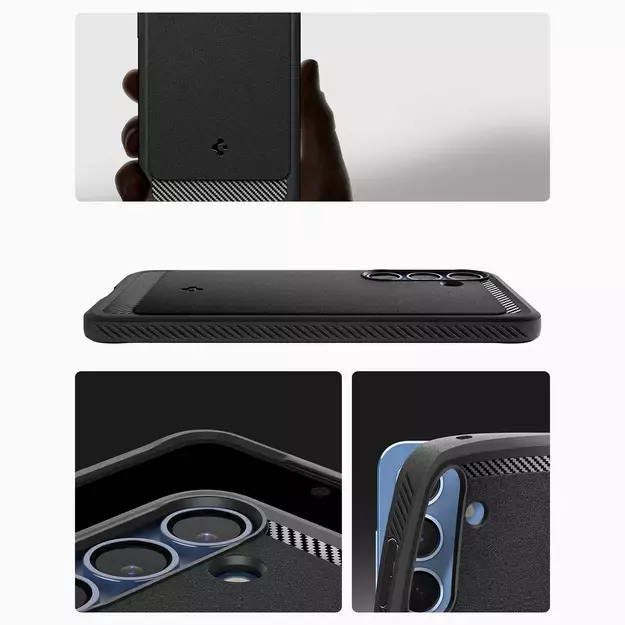 Spigen Rugged Armor Mag MagSafe Case for Samsung Galaxy S25 - Matte Black 5