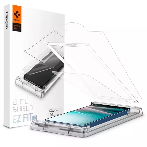 Spigen ELITE SHIELD EZ FIT Hybrid Glass for Samsung Galaxy S25+ - Transparent 16