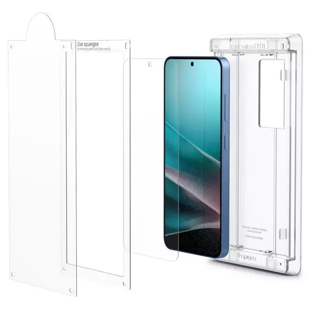 Spigen ELITE SHIELD EZ FIT Hybrid Glass for Samsung Galaxy S25+ - Transparent 22
