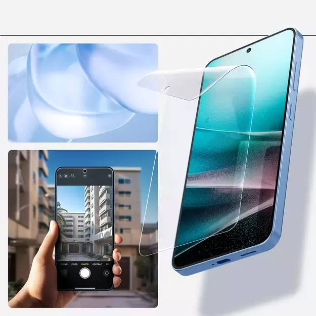Spigen ELITE SHIELD EZ FIT Hybrid Glass for Samsung Galaxy S25+ - Transparent 20