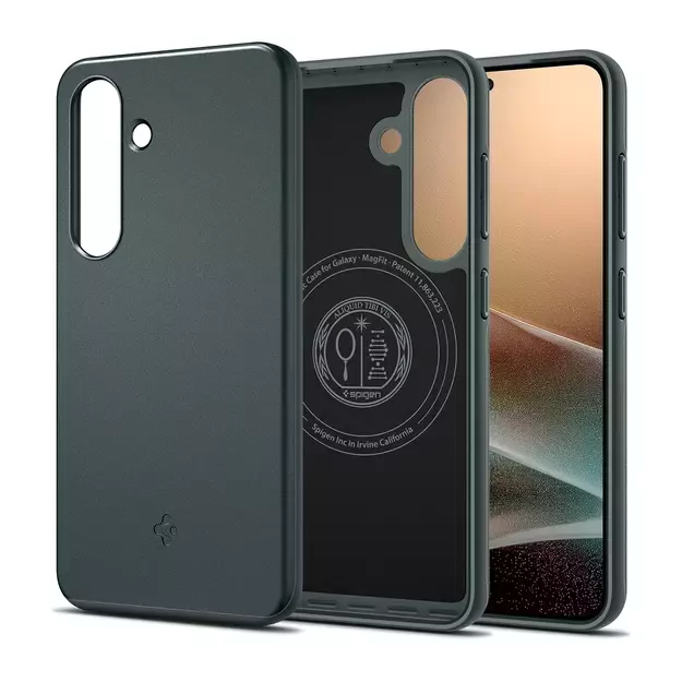 Spigen Thin Fit Mag Case for Samsung Galaxy S25 - Green 10