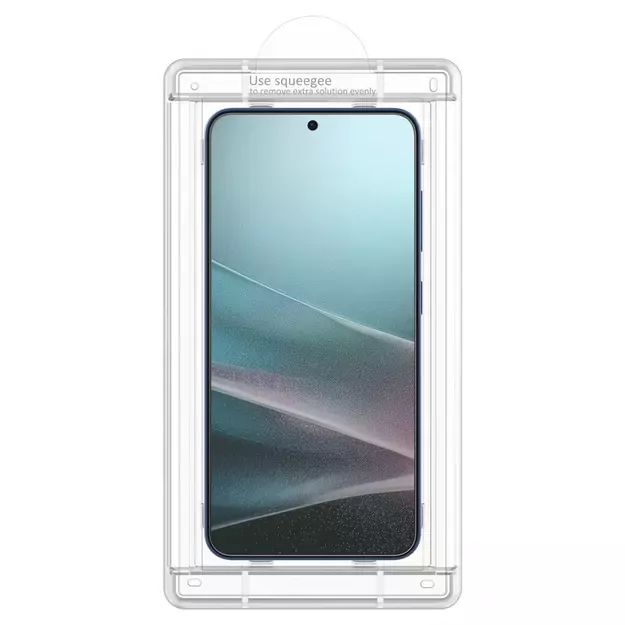 Spigen ELITE SHIELD EZ FIT Hybrid Glass for Samsung Galaxy S25 - Transparent 13