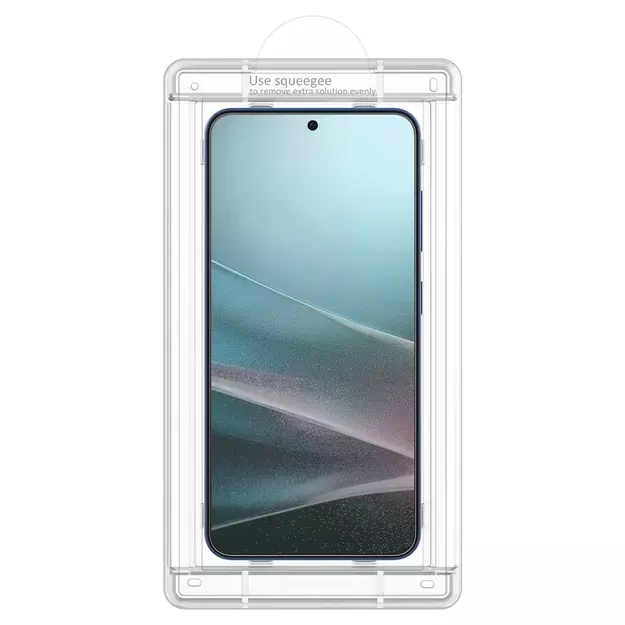 Spigen ELITE SHIELD EZ FIT Hybrid Glass for Samsung Galaxy S25 - Transparent 18