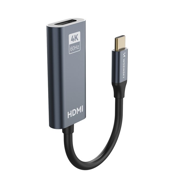 Wozinsky WACH-01 USB-C - HDMI 4K 60Hz Adapter - Black 2