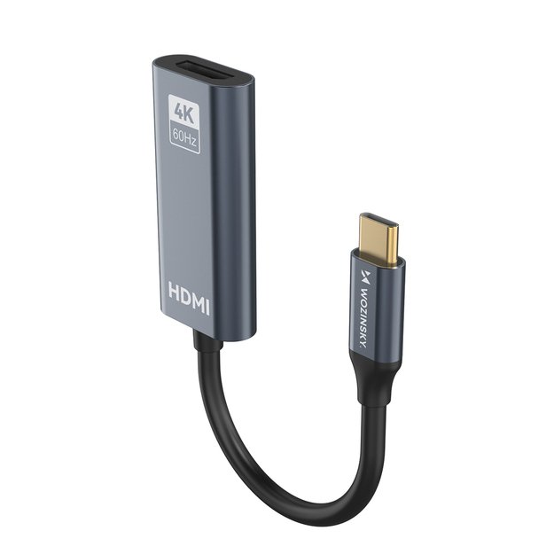 Wozinsky WACH-01 USB-C - HDMI 4K 60Hz Adapter - Black 1