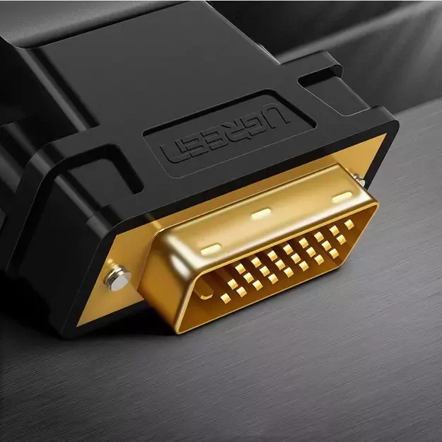 Ugreen HDMI adapter (female) - DVI 24 + 1 (male) FHD 60 Hz black (20124) 13