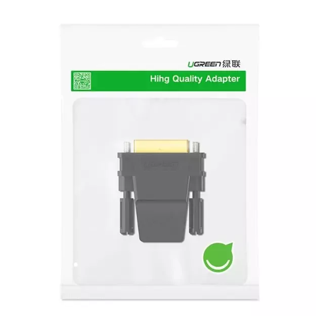Ugreen HDMI adapter (female) - DVI 24 + 1 (male) FHD 60 Hz black (20124) 4