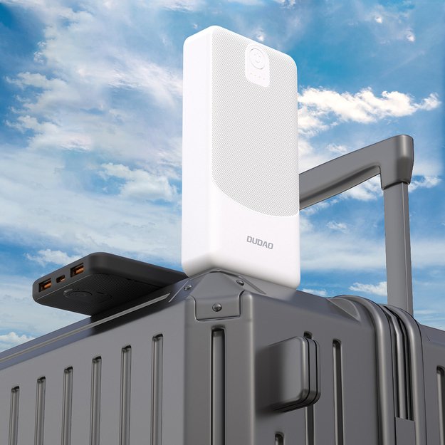 Powerbank Dudao K10 10000mAh 2.4A 2 x USB-A - black 3