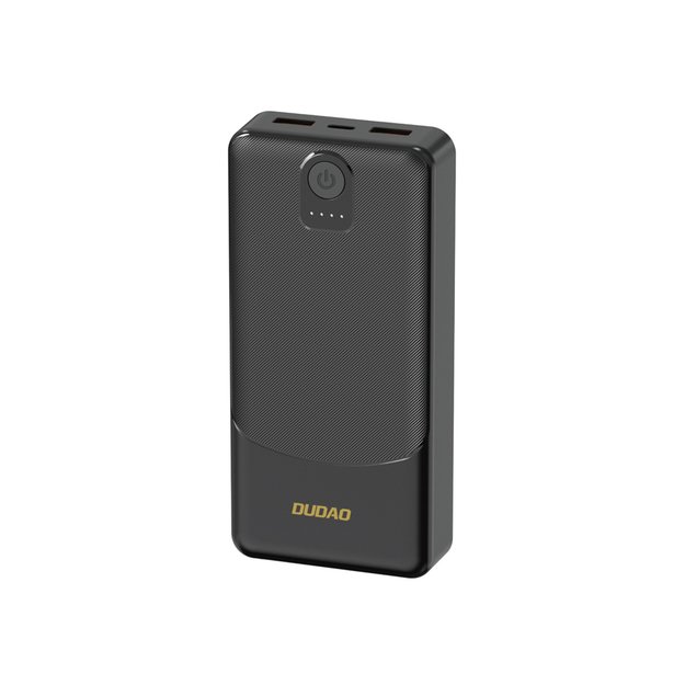 Powerbank Dudao K10 10000mAh 2.4A 2 x USB-A - black