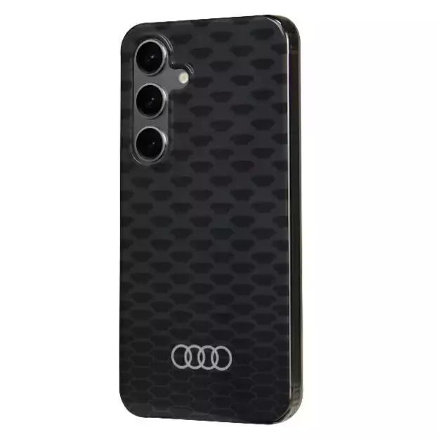Audi IML Stitching Pattern MagSafe Case S24 S921 black/black hardcase AU-IMLMS24-Q5/D3-BK 7