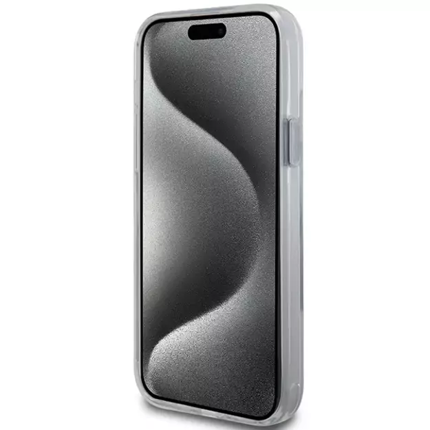 Karl Lagerfeld KLHMP15MHMRSKCH iPhone 15 Plus / 14 Plus 6.7&quot  white/white hardcase Ring Stand Karl&amp Choupette MagSafe 5