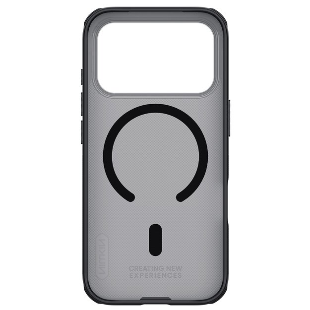 Super Frosted Shield Pro Magnetic Case IP17 Pro Transparent black 5