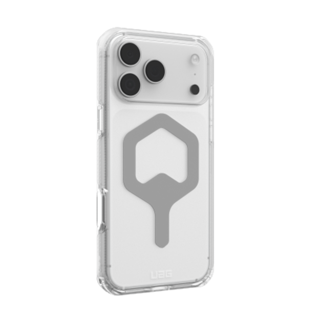 UAG Plyo MagSafe Case for iPhone 17 Pro Max - Clear Silver 1