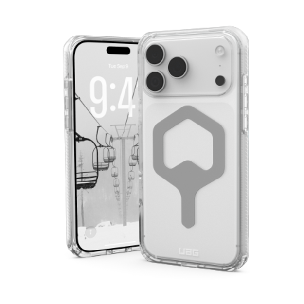 UAG Plyo MagSafe Case for iPhone 17 Pro Max - Clear Silver