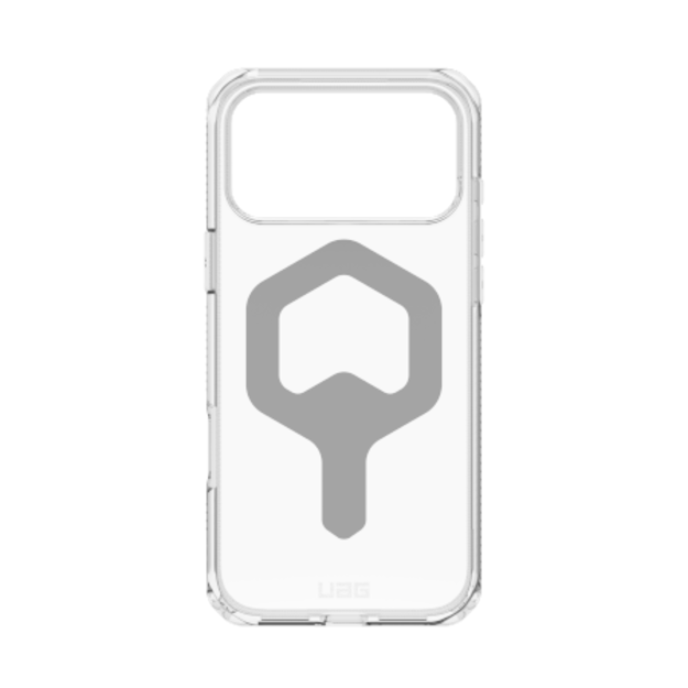 UAG Plyo MagSafe Case for iPhone 17 Pro Max - Clear Silver 2