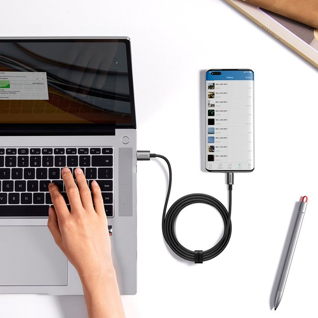 Baseus Superior Series USB-A / USB-C cable 100W 1m - black 8