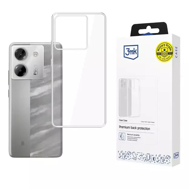 3mk Clear Case for Xiaomi Poco M7 Pro 5G - transparent