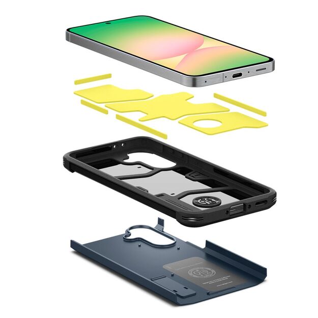 Spigen Tough Armor Case for Samsung Galaxy A56 5G - Gray/Black 5