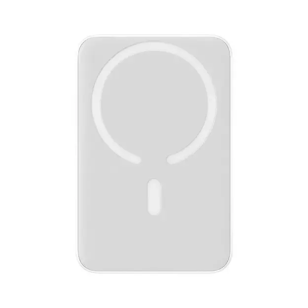 Baseus Magnetic Mini 10000mAh USB-C PD 20W / MagSafe 15W powerbank - white + USB-C cable 2