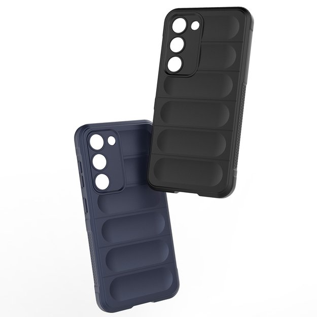 Magic Shield Case for Samsung Galaxy S23+ flexible armored cover light blue 44