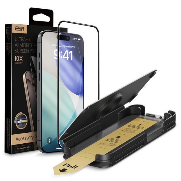ESR UltraFit Armorite Pro Tempered Glass for iPhone 17 Pro - Clear
