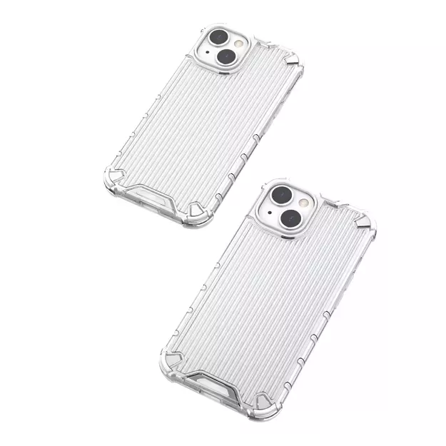 Ombre Protect Case for iPhone 14 pink and blue armored case 6
