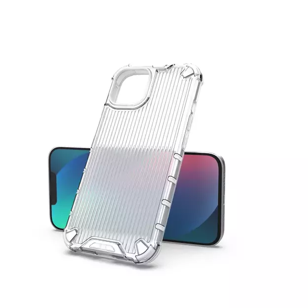 Ombre Protect Case for iPhone 14 pink and blue armored case 19
