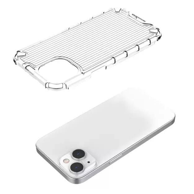 Ombre Protect Case for iPhone 14 pink and blue armored case 8