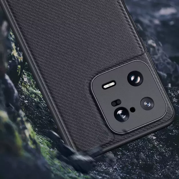 Dux Ducis Fino case for Xiaomi 13 Pro cover with silicone frame gray 5