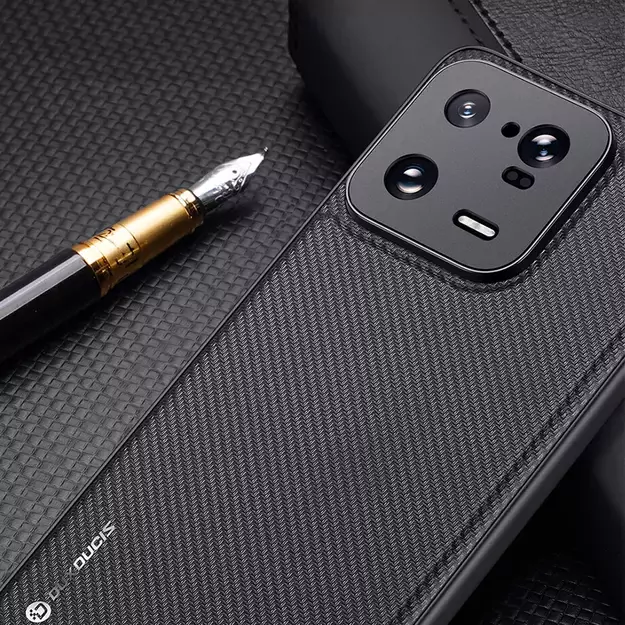 Dux Ducis Fino case for Xiaomi 13 Pro cover with silicone frame gray 3