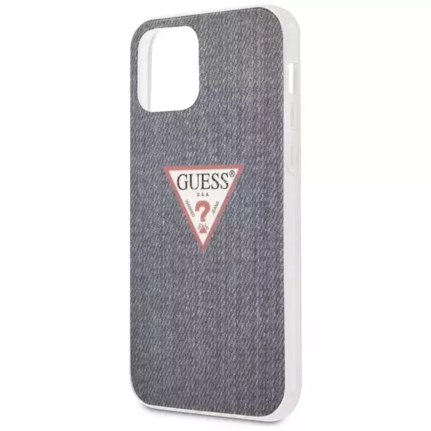 Guess GUHCP12SPCUJULDB iPhone 12 mini 5.4&quot  navy/dark blue hardcase Jeans Collection 12